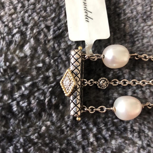 Andrea Candela NEW triple pearl strand bracelet - Picture 5 of 9